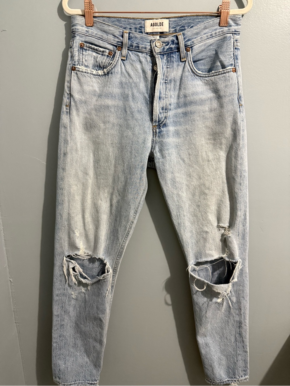 Agolde Jamie Distressed Jeans Size 26